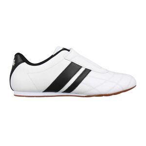 Lonsdale Mens Brent Leather Slip-on Sneakers / White